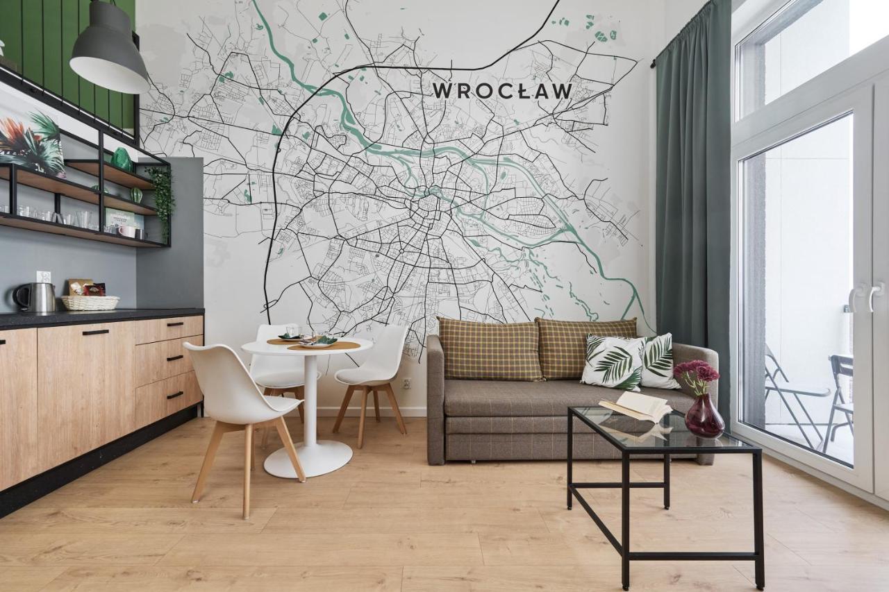 Mezzanine Studio Apartments Zarembowicza Wroclaw Airport By Renters מראה חיצוני תמונה