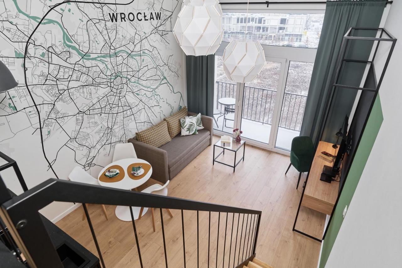Mezzanine Studio Apartments Zarembowicza Wroclaw Airport By Renters מראה חיצוני תמונה
