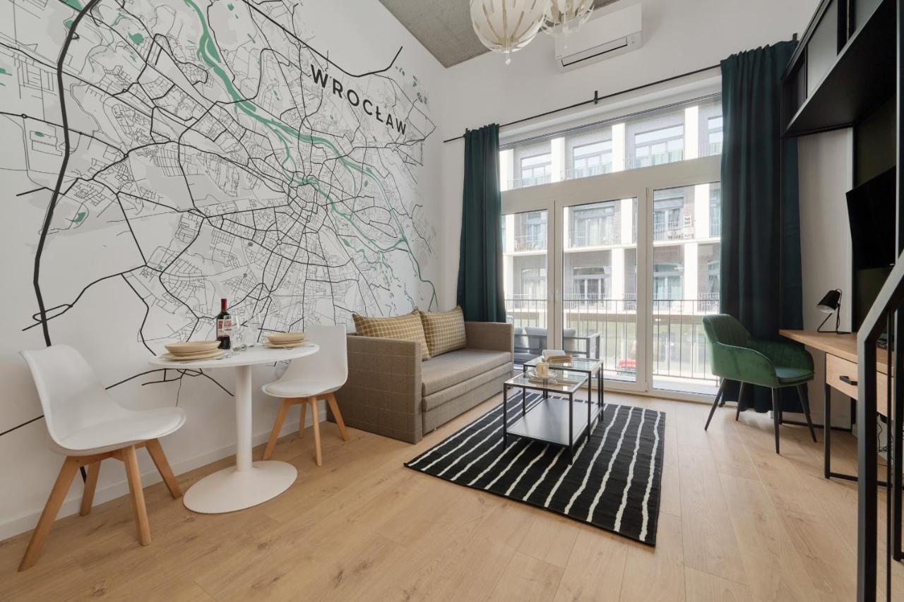 Mezzanine Studio Apartments Zarembowicza Wroclaw Airport By Renters מראה חיצוני תמונה
