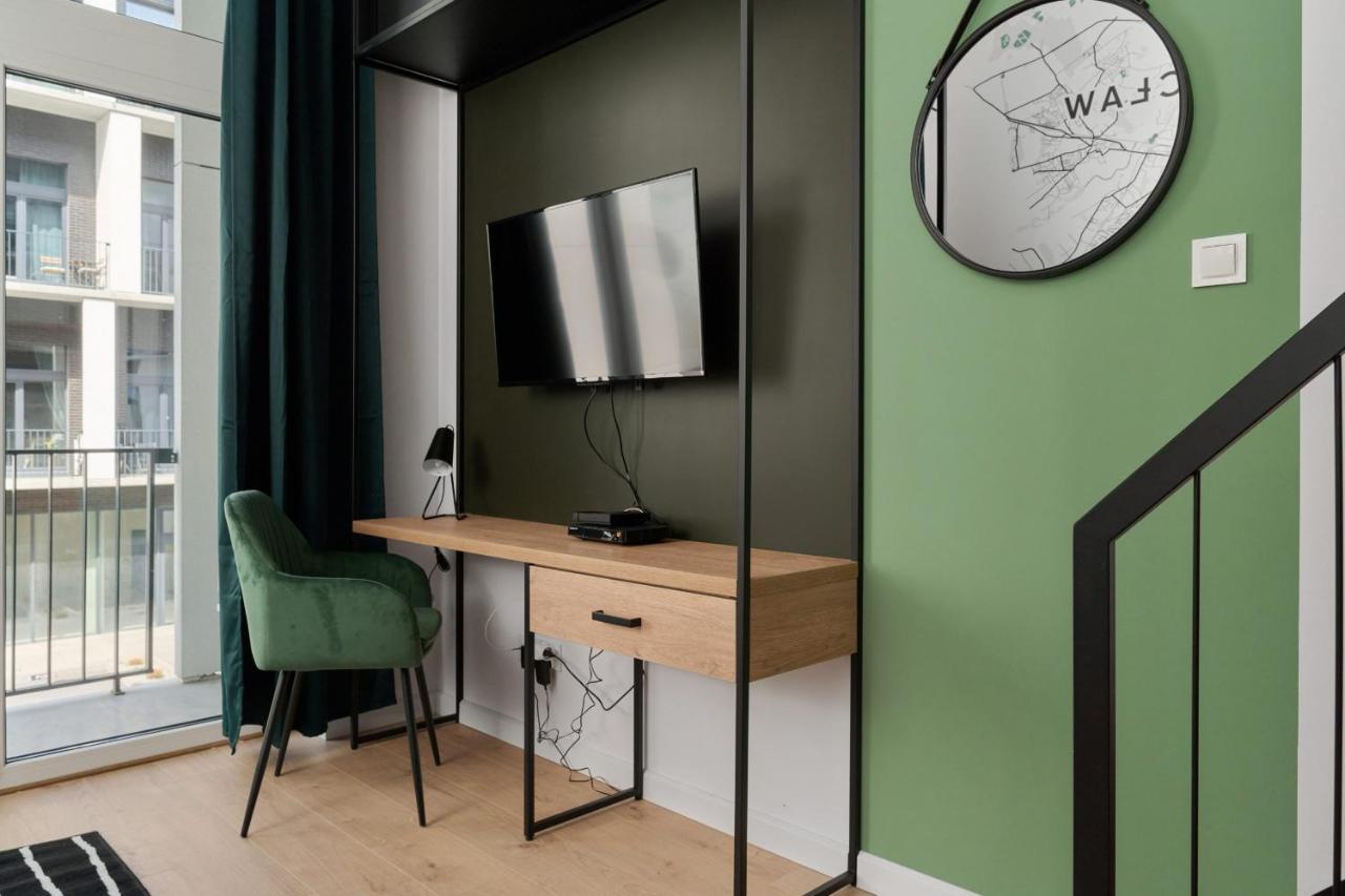 Mezzanine Studio Apartments Zarembowicza Wroclaw Airport By Renters מראה חיצוני תמונה