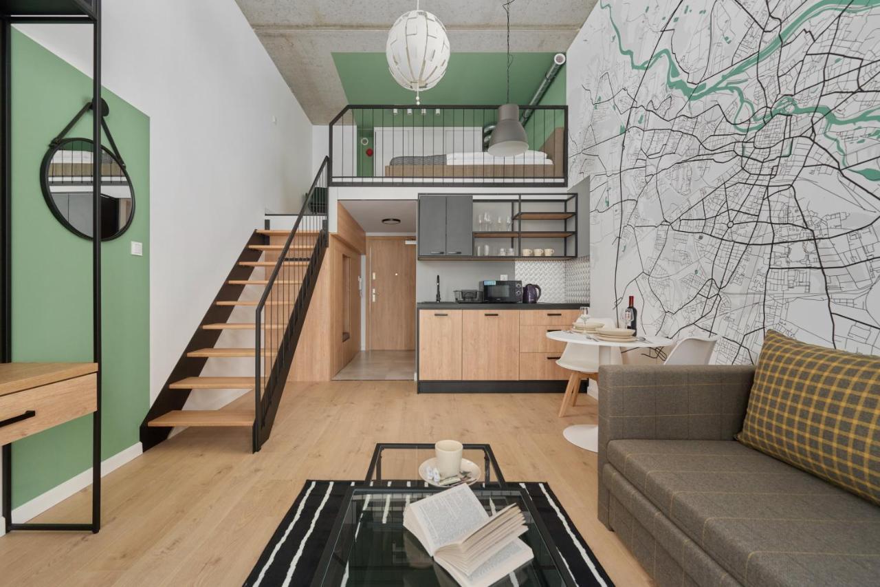 Mezzanine Studio Apartments Zarembowicza Wroclaw Airport By Renters מראה חיצוני תמונה